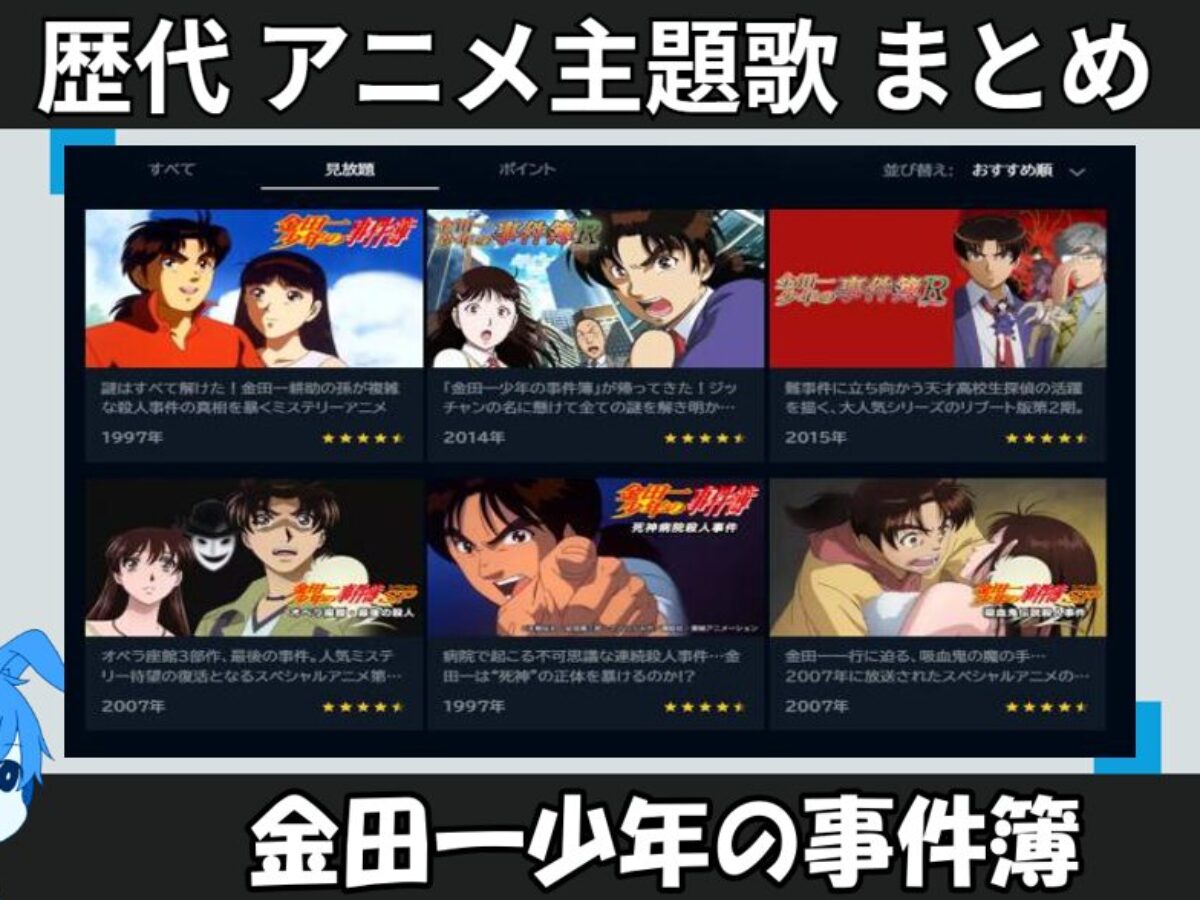 金田一少年の事件簿 主題歌集/(オムニバス) CD アニメ版 金田一少年の事件