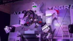 人格乗っ取られっtissimo後のロボット（立方体）